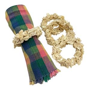 Shell Napkin Ring Holders